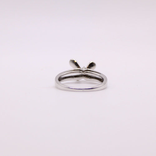 Bague 53 Bague MAUBOUSSIN "Moi aimer Toi" or blanc et diamants 58 Facettes