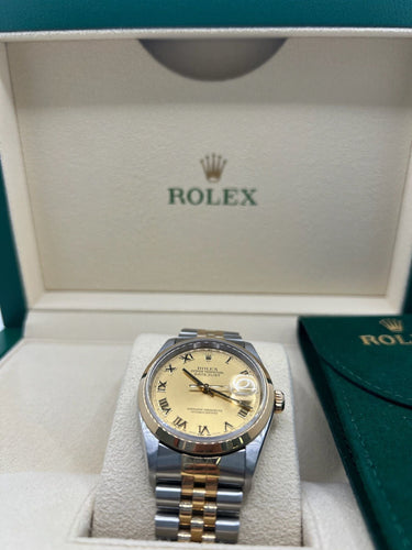 Montre Rolex Datejust 36 Jubilee 2003 58 Facettes