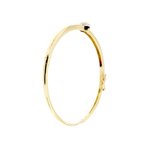 Bracelet Bracelet rigide avec diamants 58 Facettes 36554