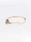 Bracelet Bracelet jonc Napoléon III or rose diamants taille rose 58 Facettes 1090.1