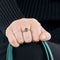 Bague 52,5 Bague or jaune, saphir et diamants 58 Facettes COL2959