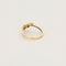 Bague 53 Bague or jaune et gris 58 Facettes CHAL02462