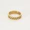 Bague 64 Alliance or jaune et gris et diamant 58 Facettes BIA09632