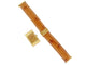 Montre vintage montre BOUCHERON reflet 30mm en or jaune 18k + cuir autruche 58 Facettes 267769