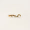 Boucles d'oreilles Dormeuses 2 ors saphir blanc 58 Facettes LP917