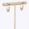Boucles d'oreilles Boucles d'oreilles anciennes dormeuses or jaune 58 Facettes 18-190A