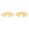 Boucles d'oreilles Boucles d'oreilles Créoles Or jaune 58 Facettes 1751503CN