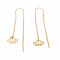 Boucles d'oreilles Boucles d'oreilles Pendantes Or jaune 58 Facettes 2843367CN