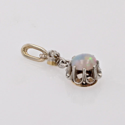 Pendentif Pendentif ancien opale et diamant 58 Facettes 24-233