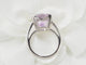 Bague 54 Bague Mauboussin "Gueule d'Amour" en or blanc et diamands 58 Facettes 33211