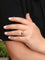 Bague 54 Bague jonc or jaune diamant coussin 0,4 ct 58 Facettes J375