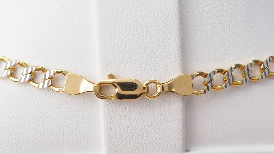 Collier Collier maille fantaisie en or jaune 58 Facettes 31084