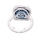 Bague 49 Bague or, topaze bleue, diamants. 58 Facettes 34031