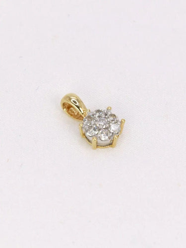 Pendentif Pendentif marguerite vintage diamants 0,2 ct 58 Facettes J408