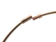 Bracelet bracelet VANRYCKE jonc le fil de la vie t1 en or rose 18k 58 Facettes 266851