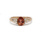 Bague 58 Bague - Or, Diamant & Tourmaline Rose 58 Facettes 250150R