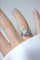 Bague 52 Bague Dôme Art Deco Diamants 58 Facettes