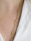 Collier Collier chaine Art Nouveau maille filigrane or jaune 58 Facettes 1152.2