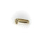 Bague 14K Yellow Gold Hand Engraved Lucky Nail Ring with Diamonds 58 Facettes