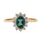 Bague 55 Bague Pompadour Or jaune Tourmaline 58 Facettes 3230382CN