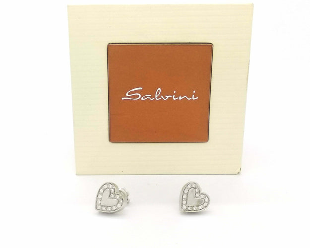 Boucles d'oreilles Boucles d'oreilles coeur Salvini 58 Facettes