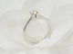Bague 54 Bague solitaire en or blanc et diamant 0.41 ct 58 Facettes 31200