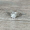 Bague 55 Solitaire or blanc diamant 0.50 carat 58 Facettes 198