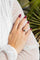 Bague Or jaune Saphir, Diamant