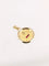 Pendentif Médaille amour Augis grand modèle Plus qu'hier moins que demain or jaune diamant rubis 58 Facettes J477