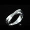 Bague 52 Alliance or blanc diamants 58 Facettes R641