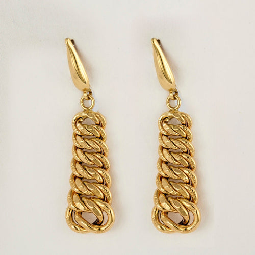 Boucles d'oreilles Boucles Américaines Pendantes or jaune 58 Facettes LP1169/5