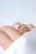 Bague 49.5 Bague Boule cocktail fil or rose riamants 58 Facettes