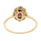 Bague 60 Bague Pompadour Or jaune Rubis 58 Facettes 2833445CN