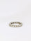 Bague 50.5 Alliance américaine en or blanc et diamants 1,8 ct 58 Facettes J63