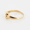Bague 51 BAGUE OR JAUNE COLLECTION Catherine Deneuve 58 Facettes RÉF 11072/16