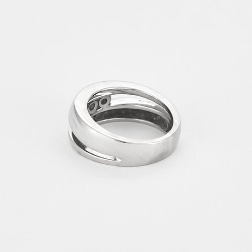 Bague 48 Joïa - Bague en or gris et diamants 58 Facettes GU206