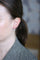 Boucles d'oreilles Dormeuses diamants 0.55 Carat, or blanc 58 Facettes