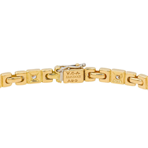 Bracelet Van Cleef & Arpels Bracelet Or jaune Diamant 58 Facettes 3088286CN
