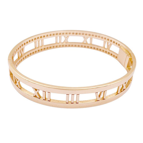 Bracelet Bracelet Tiffany & Co. "Atlas" or rose, diamants. 58 Facettes 33920