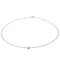 Collier Collier Solitaire Or blanc Diamant 58 Facettes 2609057CN