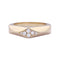 Bague 52 Bague Fred "Cut" or jaune, diamants. 58 Facettes 33671