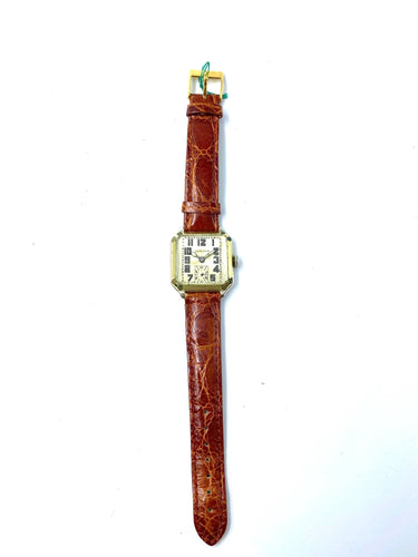 Montre Montre Hamilton - Coin coupé carré - 1926 - 1901-1949 58 Facettes