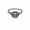 Bague 51 Solitaire Or Blanc  Diamant 58 Facettes 9-GS1024