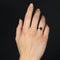 Bague 51 Bague ancienne art déco rubis 58 Facettes 23-261