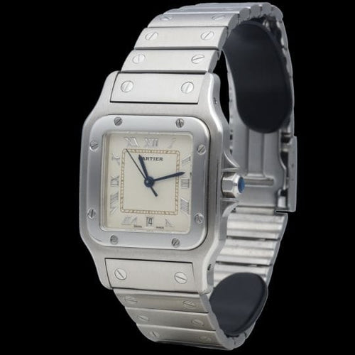 Montre Cartier Montre Santos Galbée Quartz 58 Facettes MT41462
