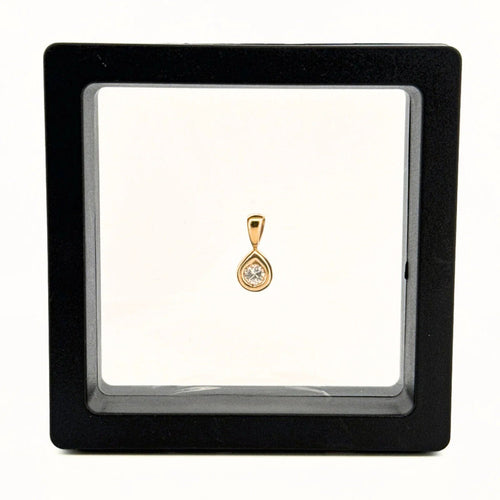 Pendentif Pendentif Goutte D'eau Or Jaune & Diamant 58 Facettes PE-GS30328-01