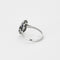 Bague 56 Bague art déco platine et or blanc, saphir et diamants 58 Facettes GULK189