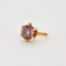 Bague 53 Bague cocktail avec améthyste 58 Facettes 240140