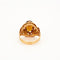 Bague Bague or jaune citrine mandarine de 5,2 carat 58 Facettes LP740