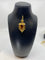 Pendentif Pendentif breloque en or jaune 18 carats, citrines et amethystes 58 Facettes AB329